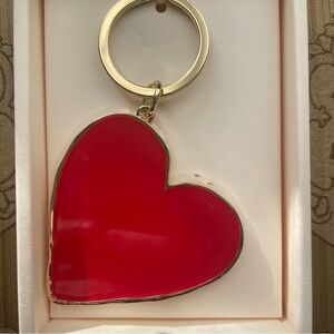 Sezane Heart Keychain